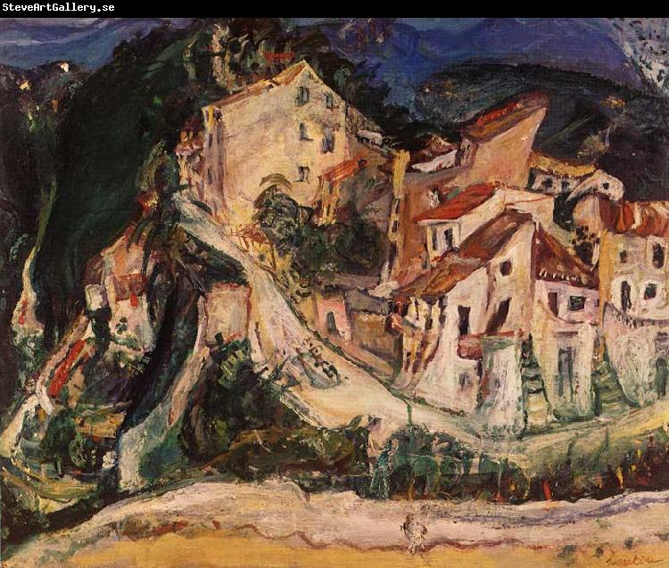 Chaim Soutine Landscape of Cagnes